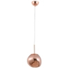 Wisząca lampa Glam MP-1239-180 Step kula organic miedziana
