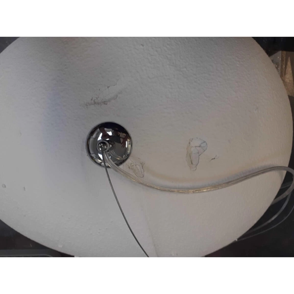 Regulowana lampa do salonu Stone DN426-600 wiszący kamień metalowy biały outlet