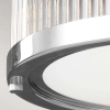 LAMPA sufitowa FE-PAULSON-F-S Elstead FEISS plafon OPRAWA metalowa okrągła IP44 polerowany chrom przezroczysta