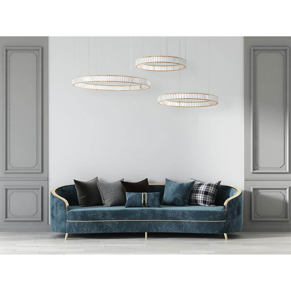 Lampa wisząca glamour Liberty MSE1501100190 Moosee LED 105W 3000K złota