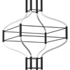Futurystyczna lampa salonowa ALHA 9055 Shilo LED 72W 3000K czarna