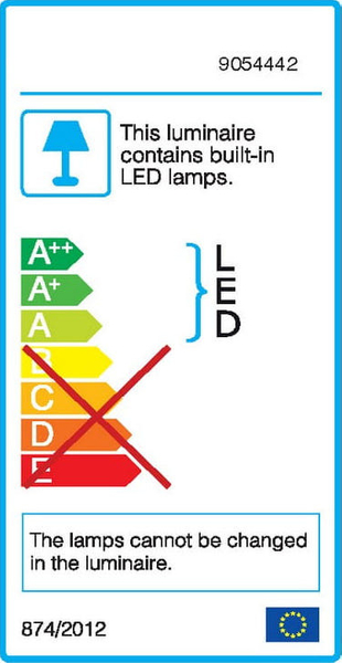 Wisząca LAMPA modernistyczna CALI LE41371 Luces Exclusivas metalowa OPRAWA kaskada ZWIS LED 39W 3000K falujący złoty