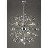 Designerska wisząca lampa Exodus EXO0850 kryształowa chrom