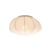 Materiałowa lampa sufitowa Aeron 2412206001 do sypialni biały