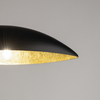 Lampa wisząca Gondola L 40632 Sigma do jadalni z żywicy czarna złota