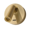 Regulowana lampa ścienna ALTUN AZ6560 LED 3W 3000K tubka metalowa brązowa