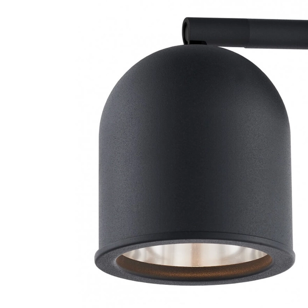 Sufitowa lampa metalowa SPARK 50944302 Kaspa regulowana czarna