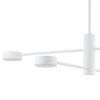 Nowoczesna LAMPA sufitowa ORBIT 7941 Nowodvorski metalowe pręty regulowane do biura sticks białe