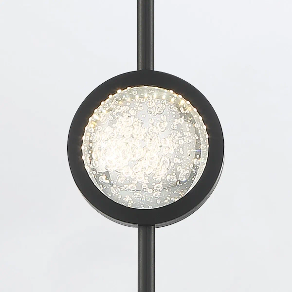 Salonowa lampa wisząca Barletta QN-BARLETTA-1P-BK LED 6W 3000K czarny