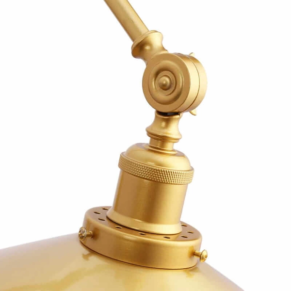 Lampa naścienna do salonu Retro ABR-KRNW-G Abruzzo retro złota