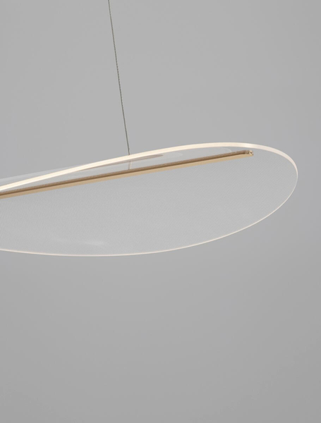 Nowoczesna lampa wisząca COLIMA LE42755 nad stół LED 31W 3000K złota