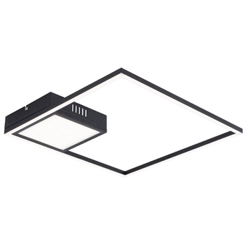 Minimalistyczna LAMPA sufitowa SIRIUS 5286 Rabalux plafon LED 30W 4000K kwadratowy czarny