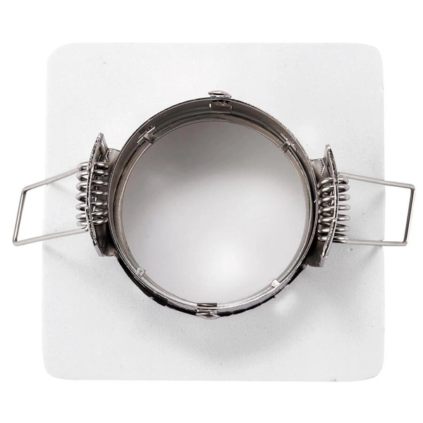 Kwadratowe oczko Speculo 80245 metalowe do łazienki IP65 chrom