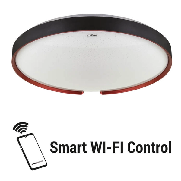 Regulowany plafon Esperanto 04076 Ideus LED 24W 4200K IP44 czarny