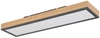Przysufitowa lampa Doro 416080WD prostokątna LED 18W 3000K drewno