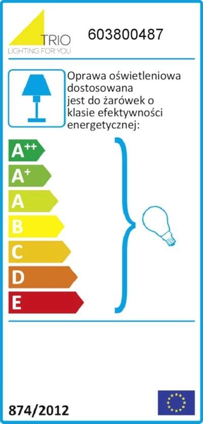 Plafon LAMPA sufitowa EMBASSY 603800487 Trio kwadratowa OPRAWA abażurowa szara