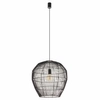 Lampa wisząca kuchenna Haiti 11167 japandi cage bambusowa czarna