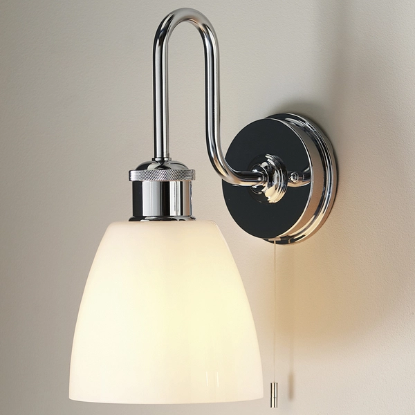 Kinkiet z włącznikiem L&-195506 Light& nad lustro IP44 chrom