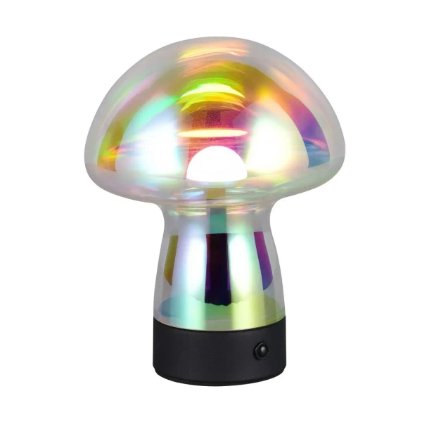 Nocna lampka grzybek DOOLEY R54981153 LED 1,5W 3000K przezroczysty szary