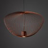 Wisząca lampa druciana PUMPKIN 11494 salonowa terakota