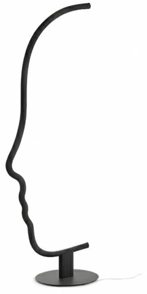 Lampa podłogowa Face Floor MSE1501100420 twarz LED 35W 3000K czarna