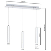 LAMPA wisząca ALBA ML189 Milagro metalowa OPRAWA zwis LED 15W 4000K listwa kaskada tuby sople białe