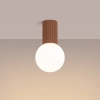Kulista lampa sufitowa HALO SL.1733 kula szklana biała mocca