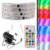Taśma LED RGB 24W 314970 Polux pasek 5 metrów 380lm biały IP65