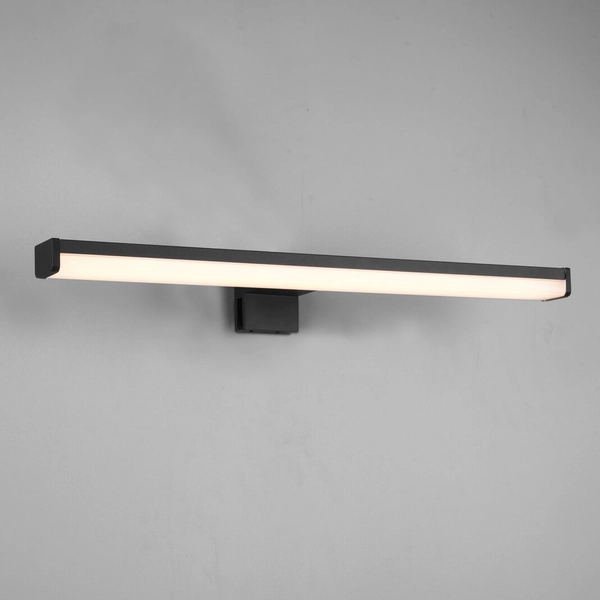 Łazienkowy kinkiet LINO 284114032 LED 7W 3000K IP44 nad lustro czarny