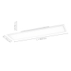 Sufitowa lampa z pilotem EDGING biała 14852-16 1xLED 60W 2700-5000K regulowana barwa