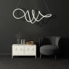 Designerska lampa wisząca LOCA 56W ML5491 LED 56W 4000K biała
