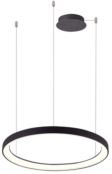 Lampa wisząca Agnes AZ5016 LED 38W 3000-6500K koło ring czarna
