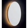 Biały kinkiet sypialniany Ring 7637 LED 7W 3000K metalowa lampa
