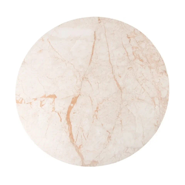 Brązowy stół CELTA MM001501100415 z drewna mango okrągły 118cm