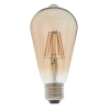 Dekoracyjna żarówka E27 93032 LED 6W 2500K bursztynowa