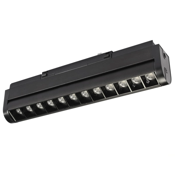 Lampa kierunkowa do szyn magnetycznych 968 Domeno LED 12W 3000K czarna