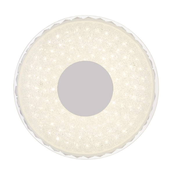 Lampa przysufitowa Denni 49336-24R LED 24W 4000K crystal szklana srebrna