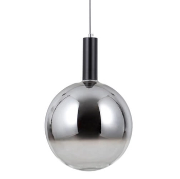 Kulista lampa zwis Strela PND-34378-1L-BK LED 5W 3000K czarny przydymiony