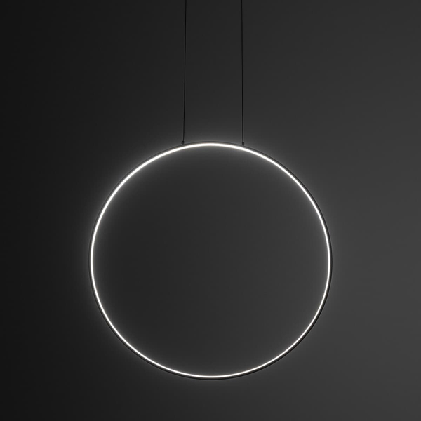 Pierścieniowa lampa wisząca Circolo 10811 Nowodvorski LED 21W 3000K czarna