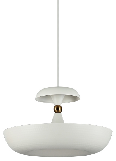 Stylowa lampa wisząca Marina PND-73221-1L-WH biała