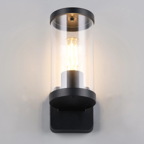 Zewnętrzna lampa przyścienna Bonito R21596132 IP44 czarny