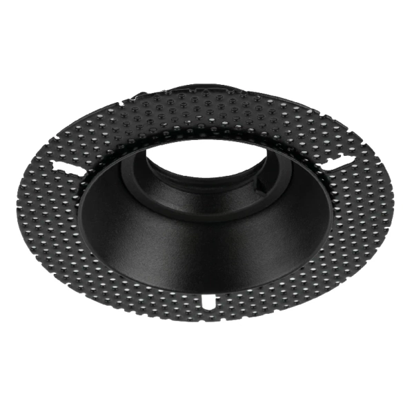 Podtynkowa oprawa sufitowa Fira 10573 okrągła oczko czarne