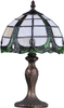 Elegancka lampa stołowa Papi K-G082166 brązowa zielona