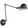 Regulowana LAMPA ścienna HONORE  45252/11/97 Lucide industrialna OPRAWA metalowy kinkiet rdzawy brąz szary