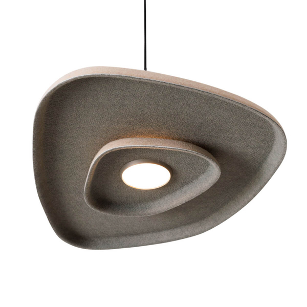 Lampa wisząca Deux P0561 Maxlight LED 5W 3000K do jadalni beżowa szara