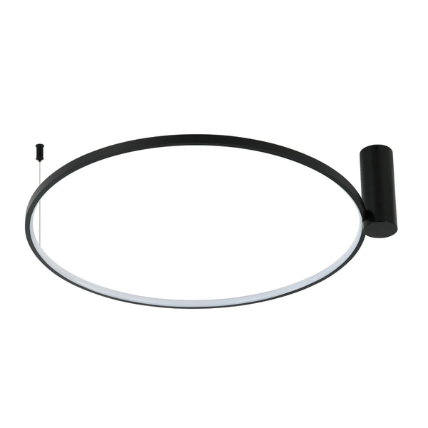 Natynkowa lampa RING LP-909/1C L BK CCT Light Prestige LED 50W regulowana 3000-6000K czarny