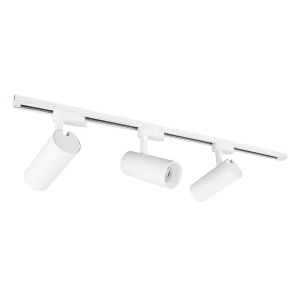 System szynowy ICE LP-732 3W WH SET Light Prestige metalowa OPRAWA zestaw listwa z reflektorkami biała