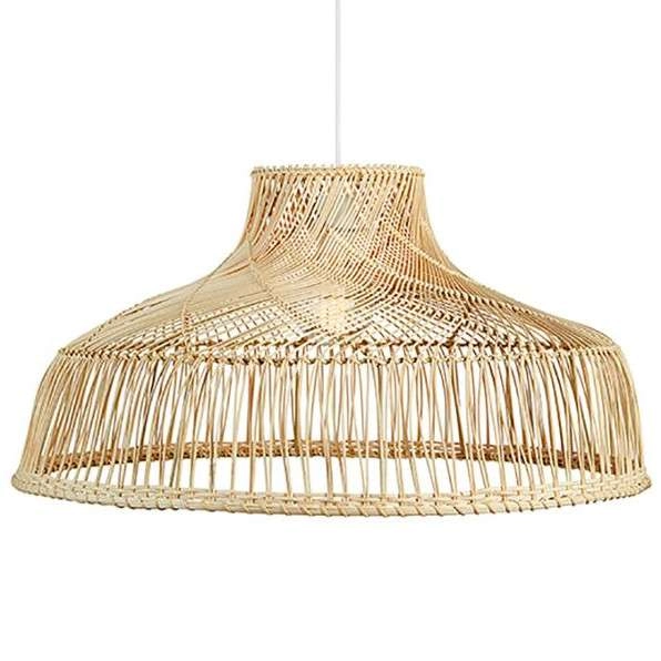 Ekologiczna LAMPA wisząca BALI 107984 Markslojd ratanowa OPRAWA zwis naturalny