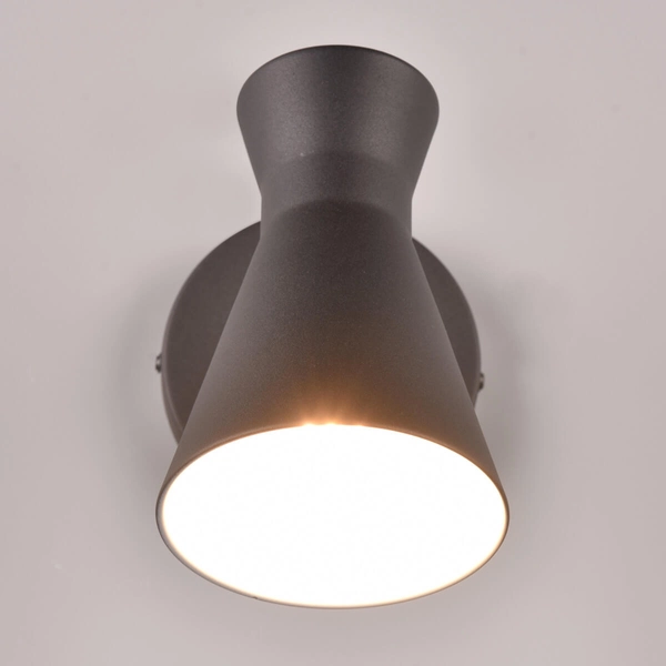 Lampa przyścienna z włącznikiem Enzo R20781732 do czytania czarny