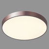 Sufitowa LAMPA natynkowa ORBITAL 5361-860RC-CO-3 Italux okrągła OPRAWA plafon LED 24W 3000K metalowy brązowy